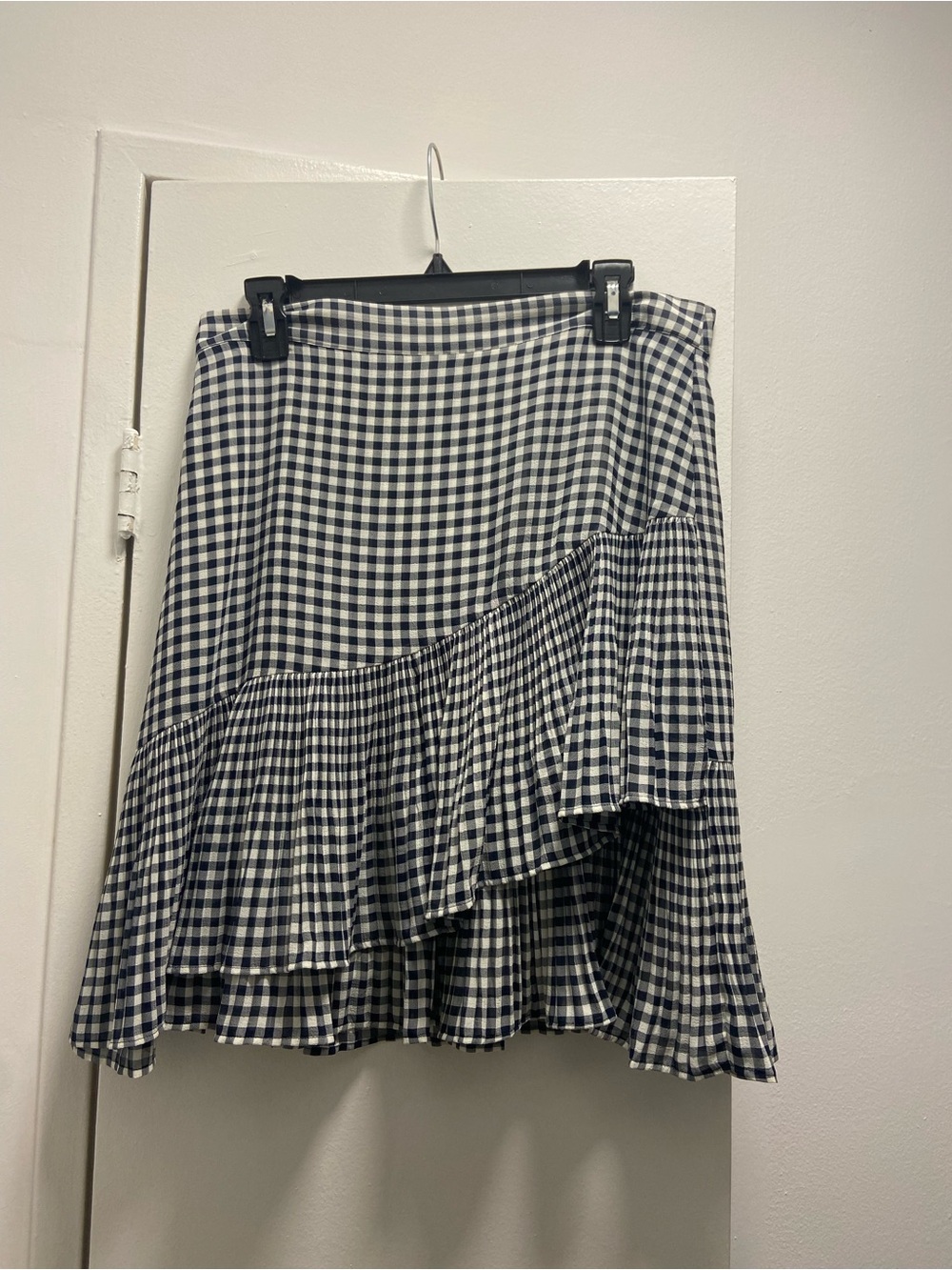 Ann Taylor Navy and White Skirt